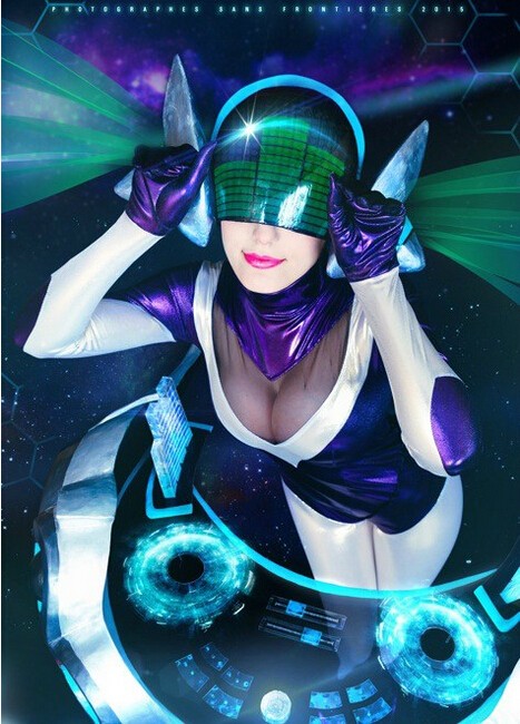 lol《英雄联盟》琴女dj皮肤cosplay