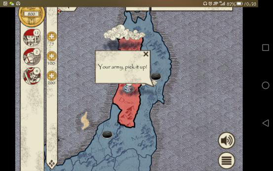 Samurai AG游戏地图界面