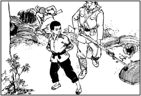 抗战七十周年手绘画